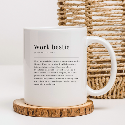 Work Bestie Mug Gift