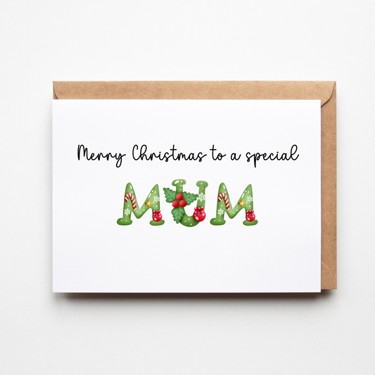 Mum Christmas Card