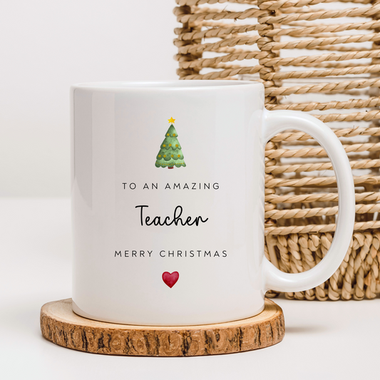 Teacher Christmas Mug