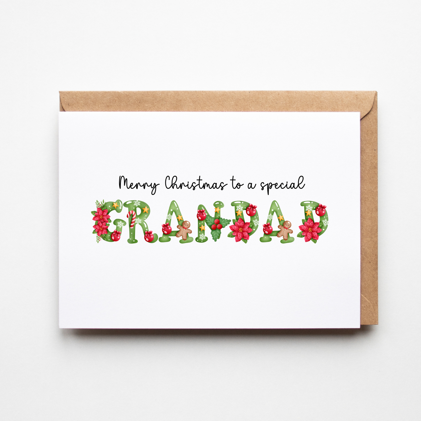 Grandad Christmas Card