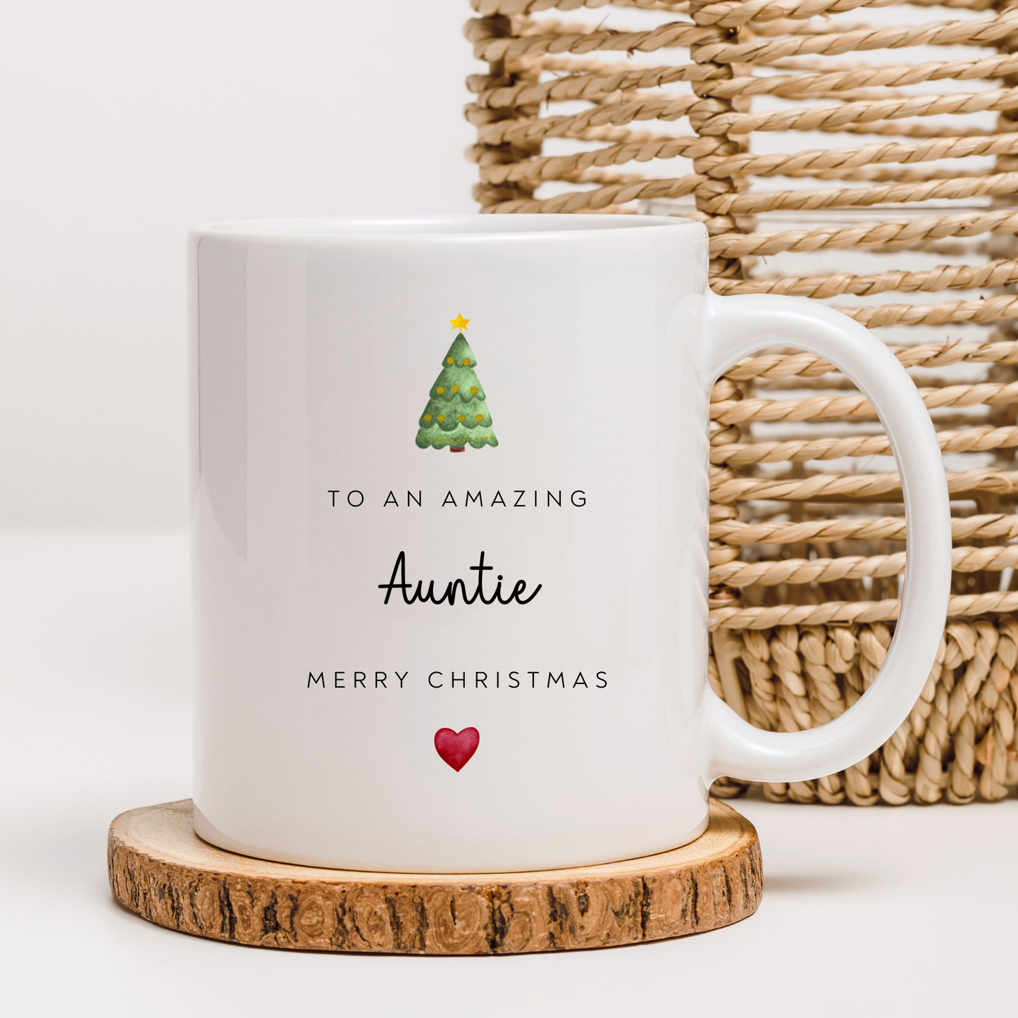 Auntie Christmas Mug