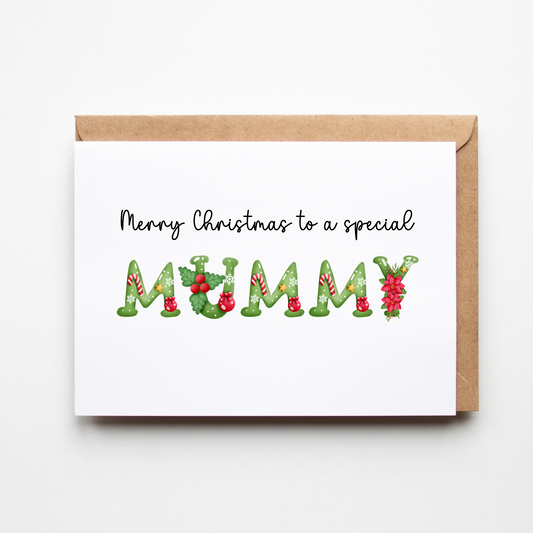 Mummy Christmas Card