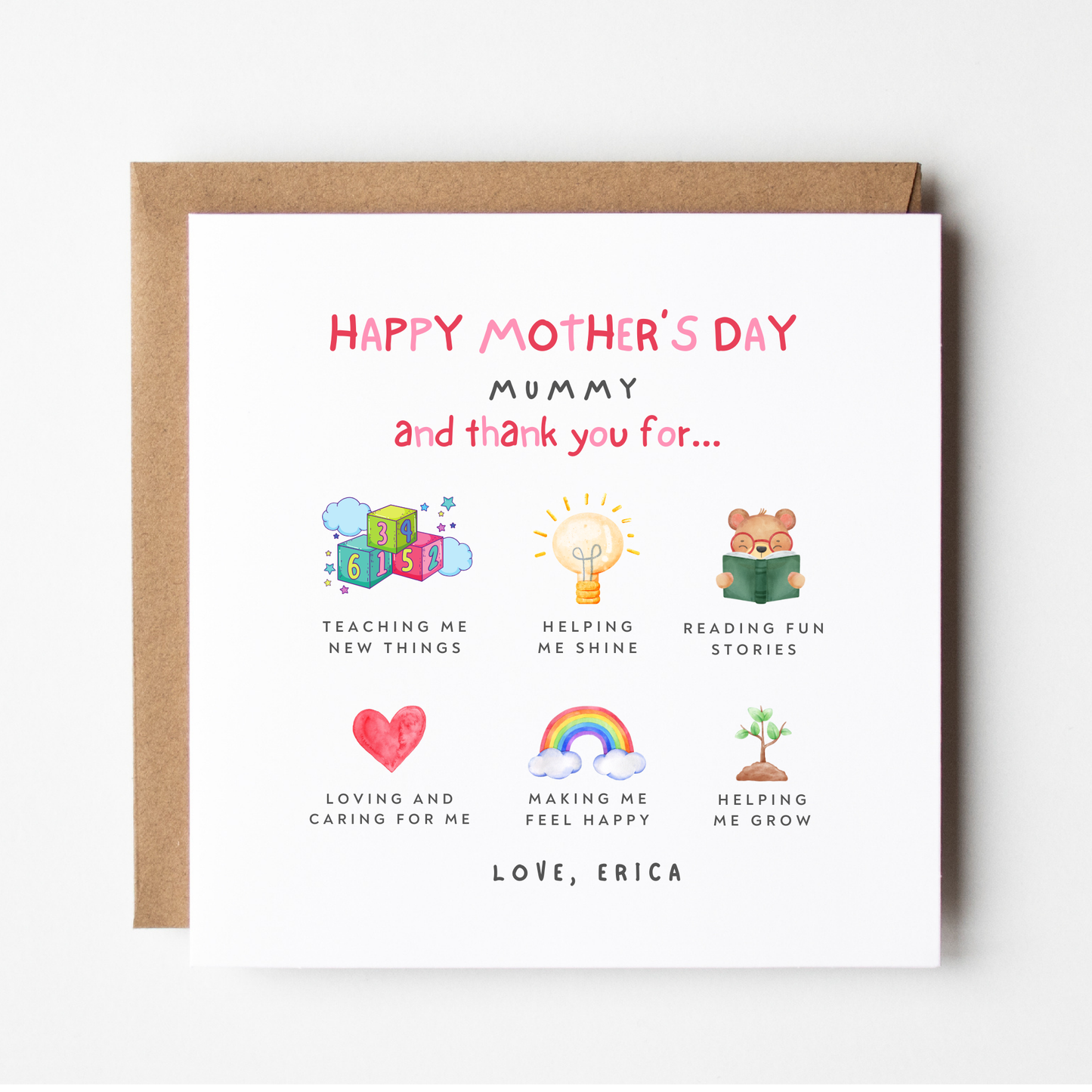 Mummy Mother's Day Card