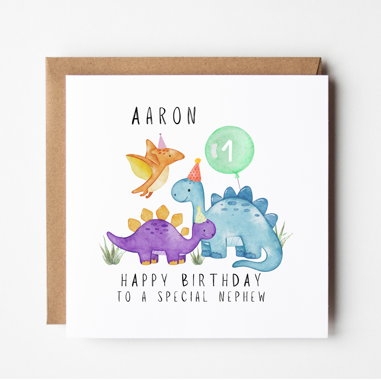 Nephew 1st Birthday Card