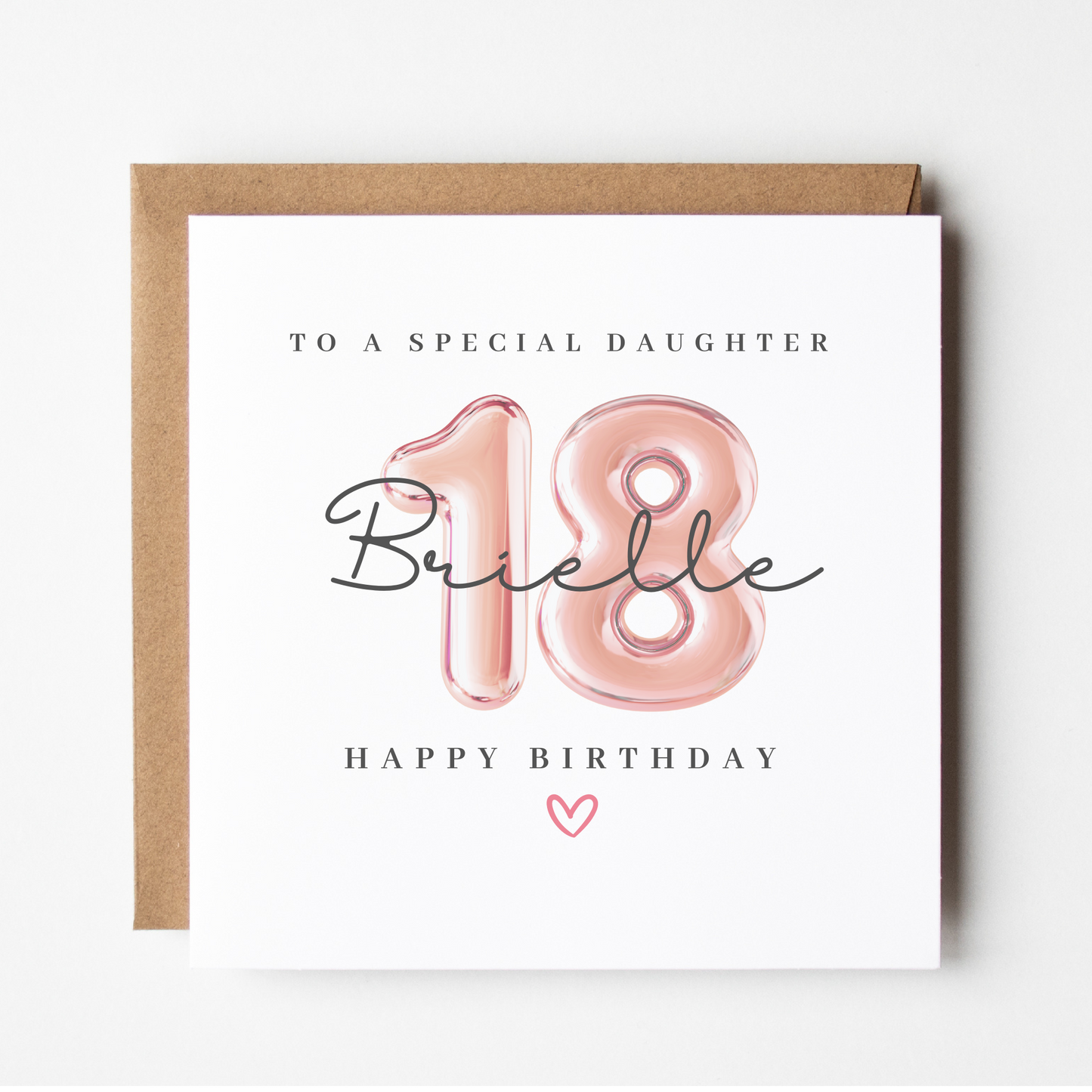 Daughter 18th Birthday Card