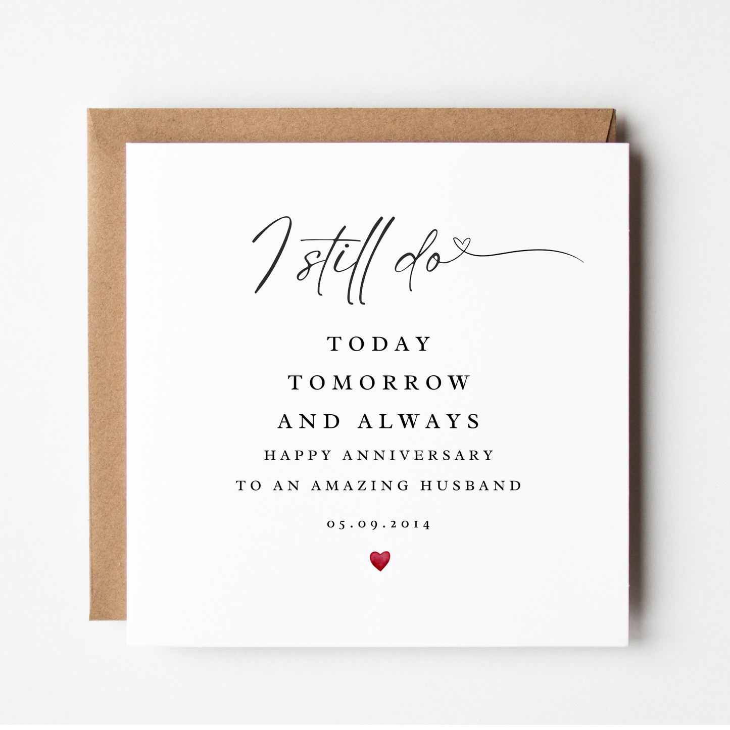 Husband Anniversary Card