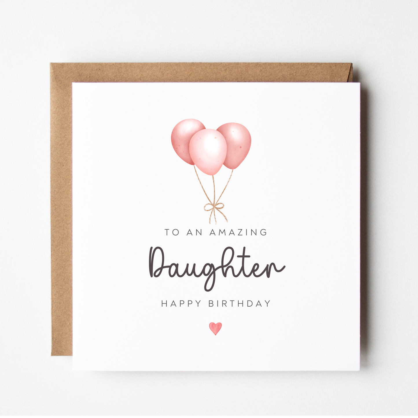 Daughter Birthday Card