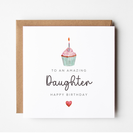 Daughter Birthday Card