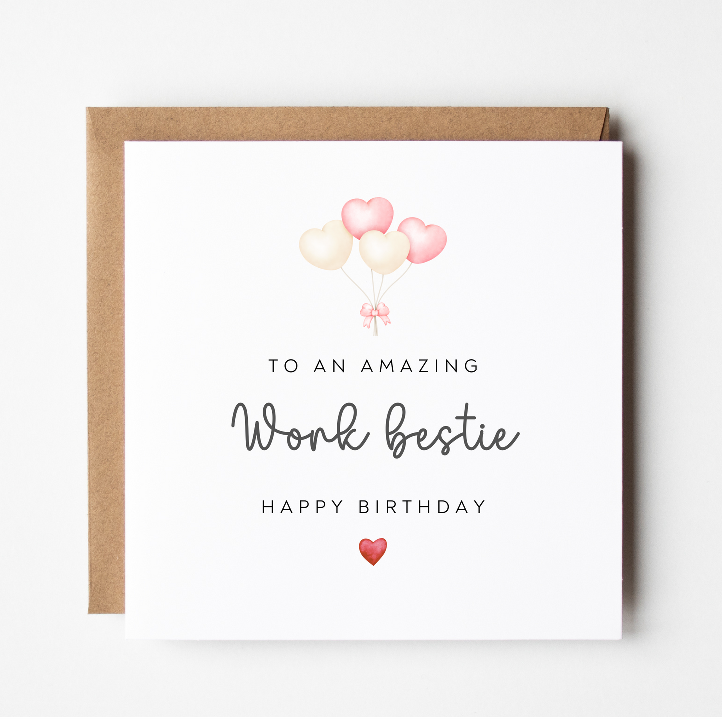 Work Bestie Birthday Card