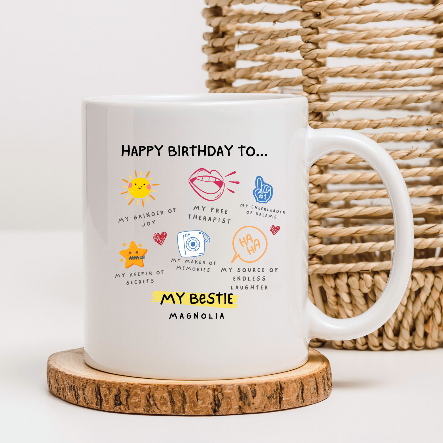 Bestie Birthday Mug