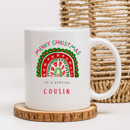 Cousin Christmas Mug