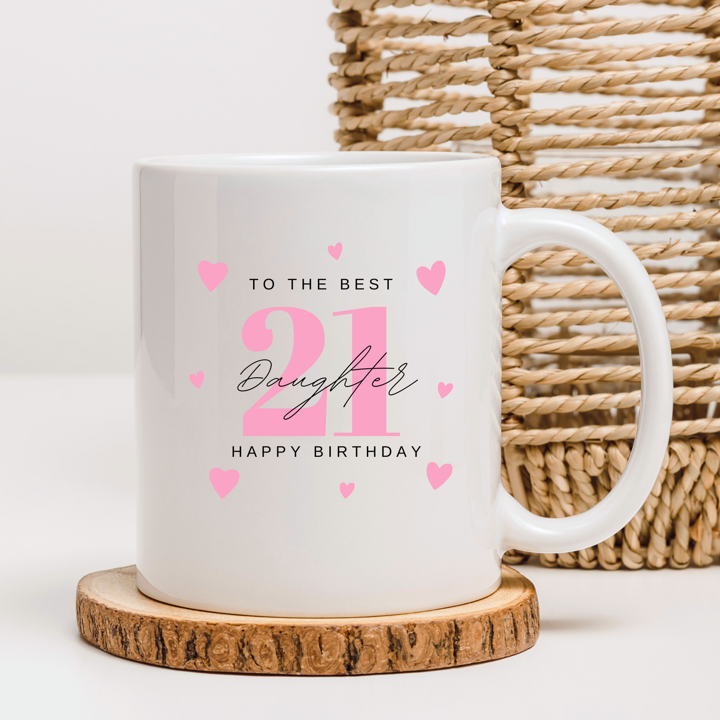 Daughter 21st Birthday Mug