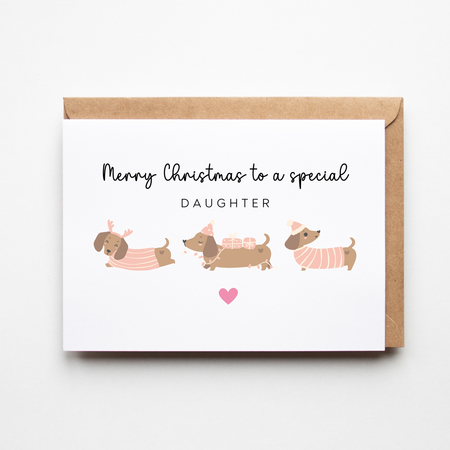 Daughter Christmas Card