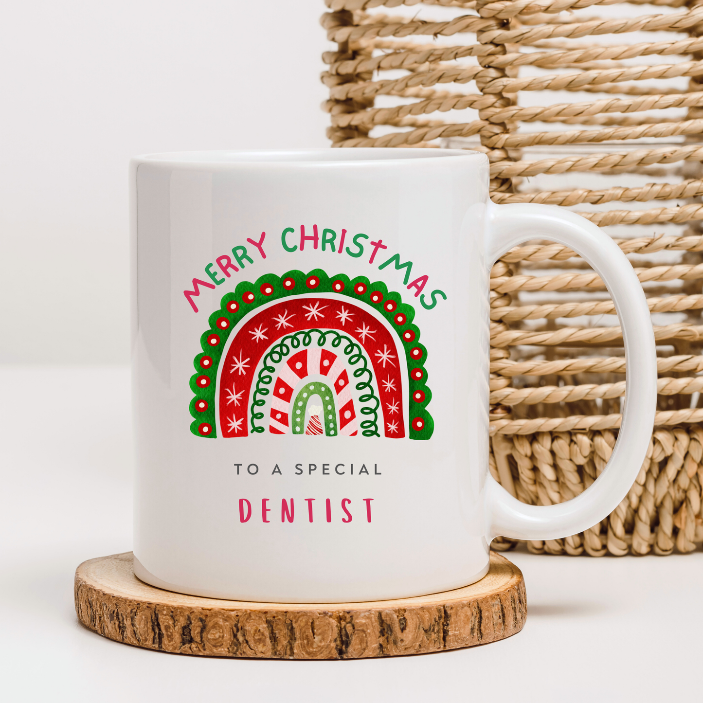 Dentist Christmas Mug