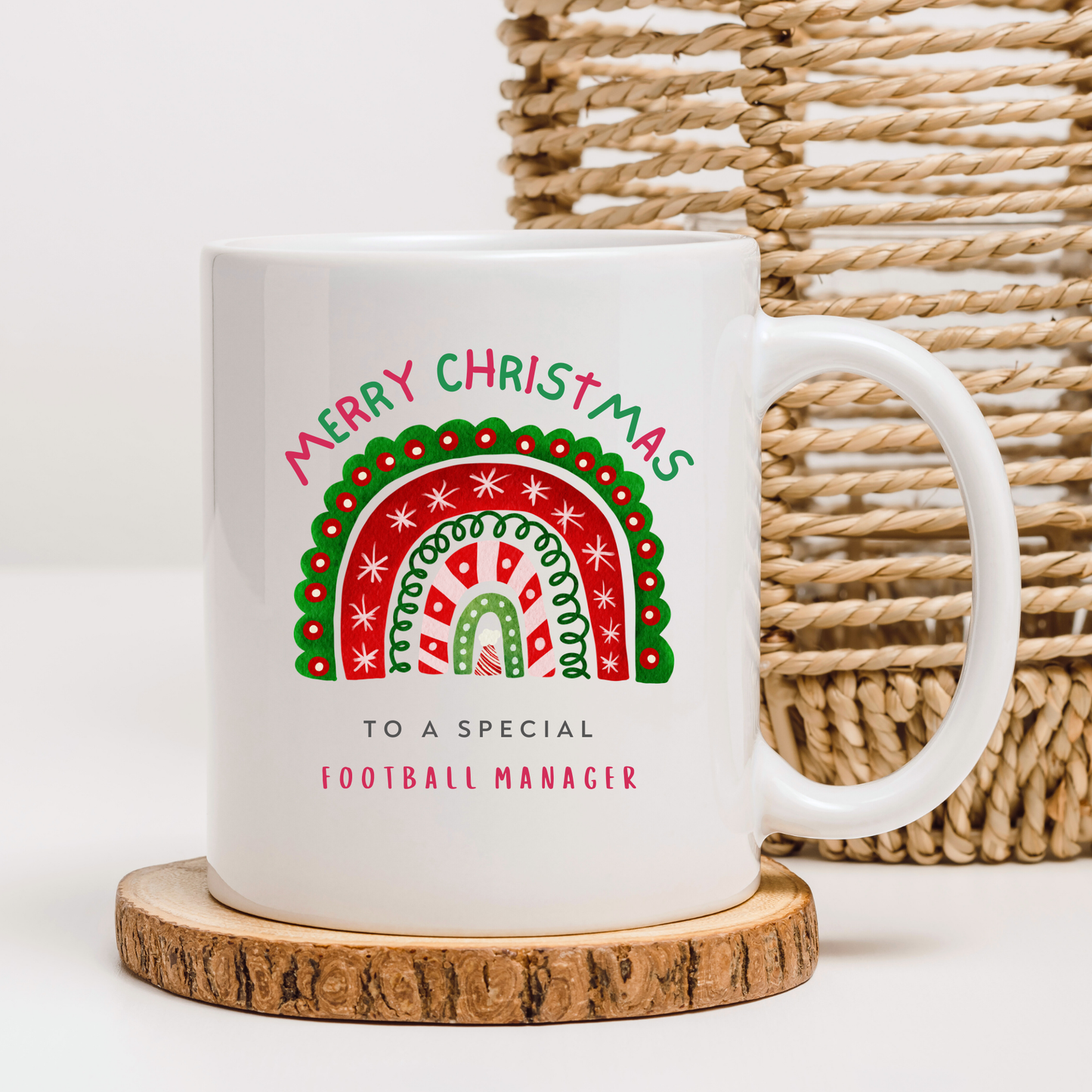 Football Manager Christmas Mug