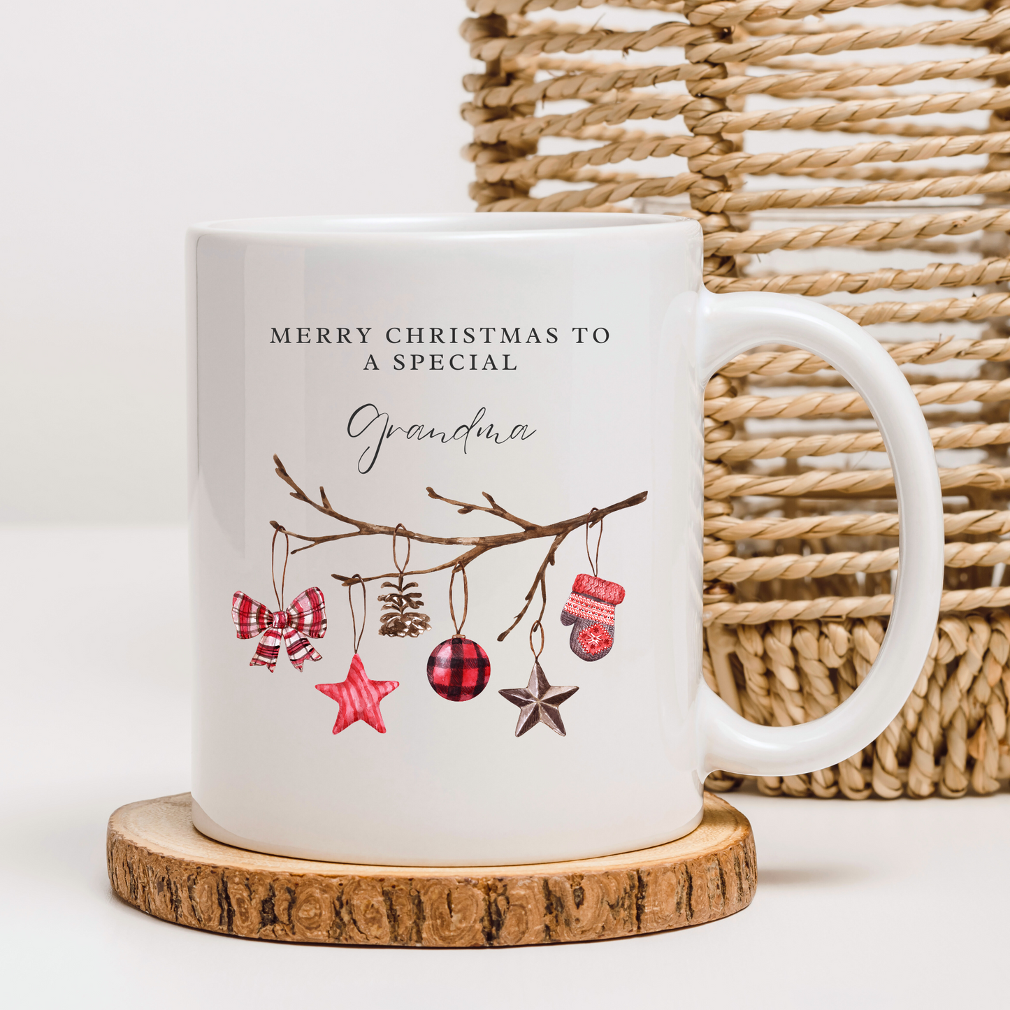 Grandma Christmas Mug