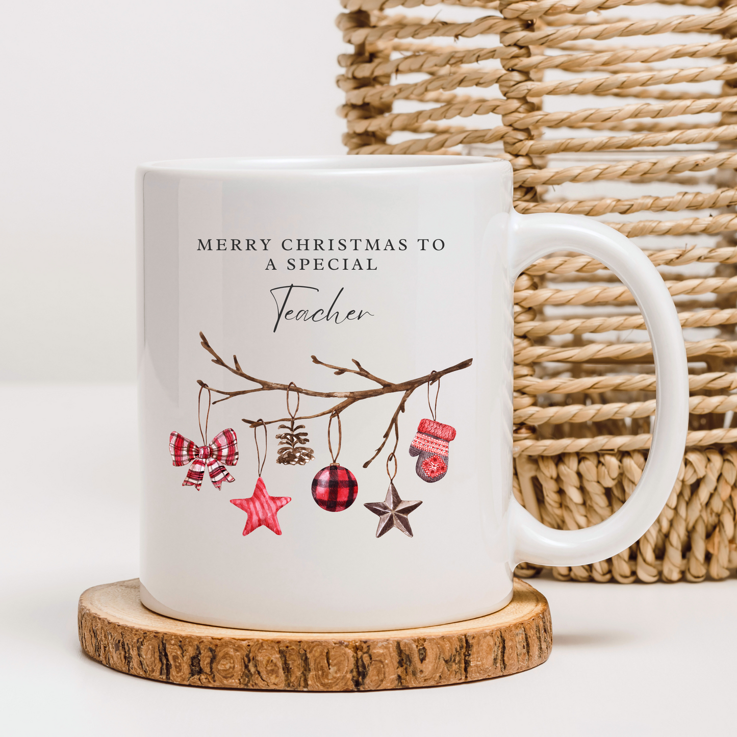 Teacher Christmas Mug