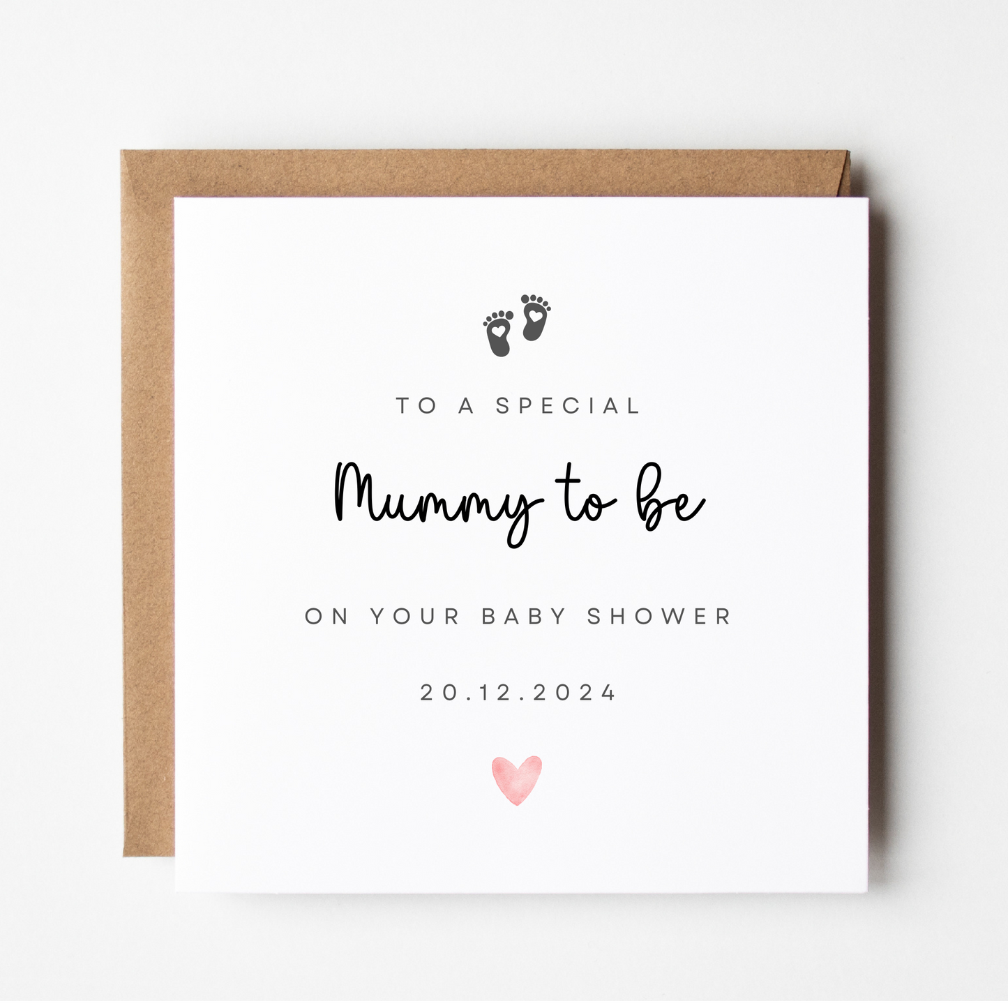 Mummy To Be Baby Shower Card